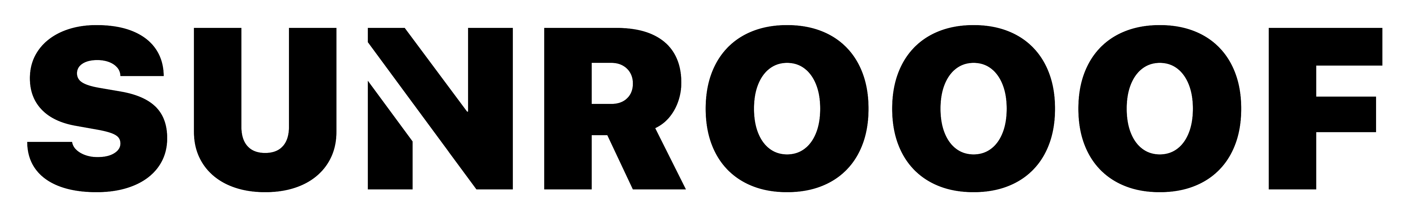 Logo of Sunrooof: World's first intelligent skylight and windows. 